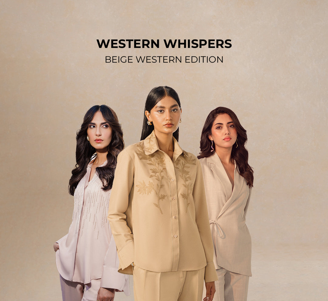 Western Whispers: Beige Western Edition