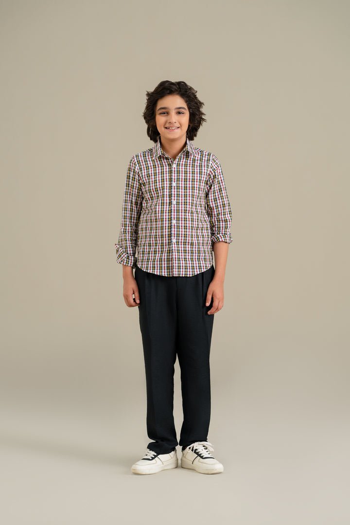 Multicolor Check Shirt