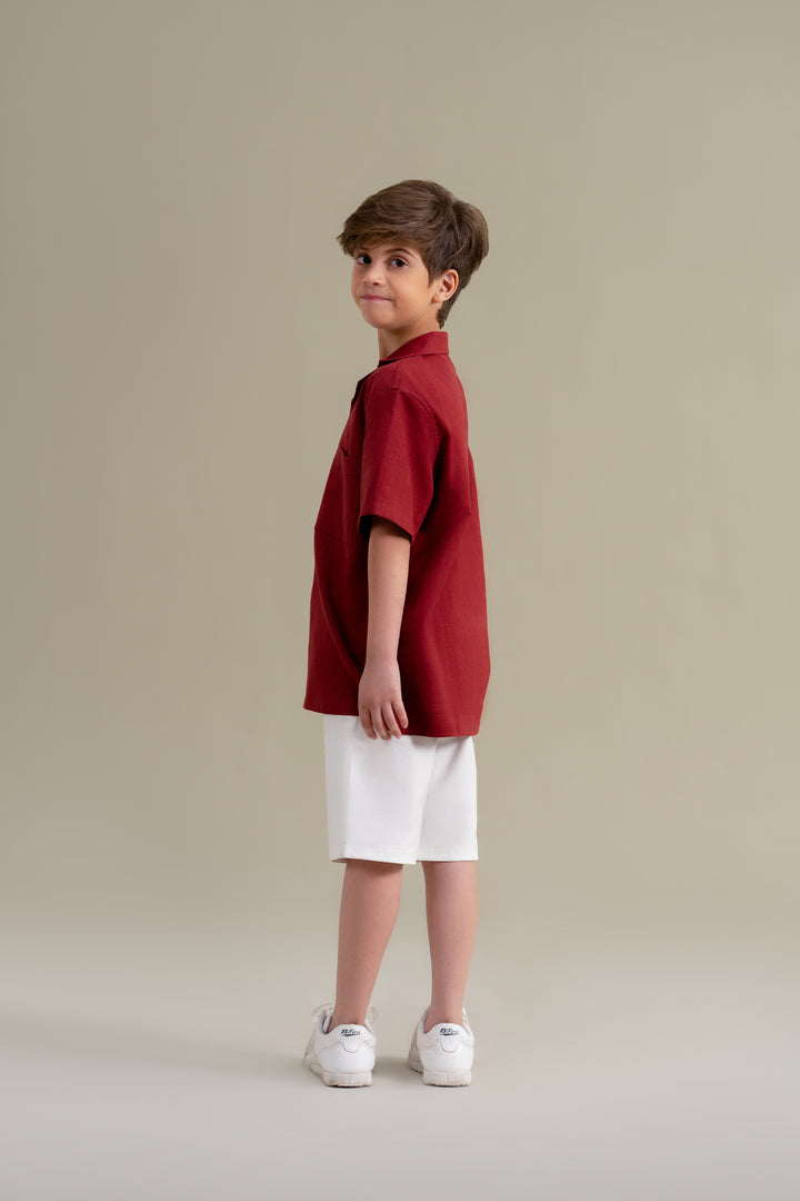 Rust Resort Shirt