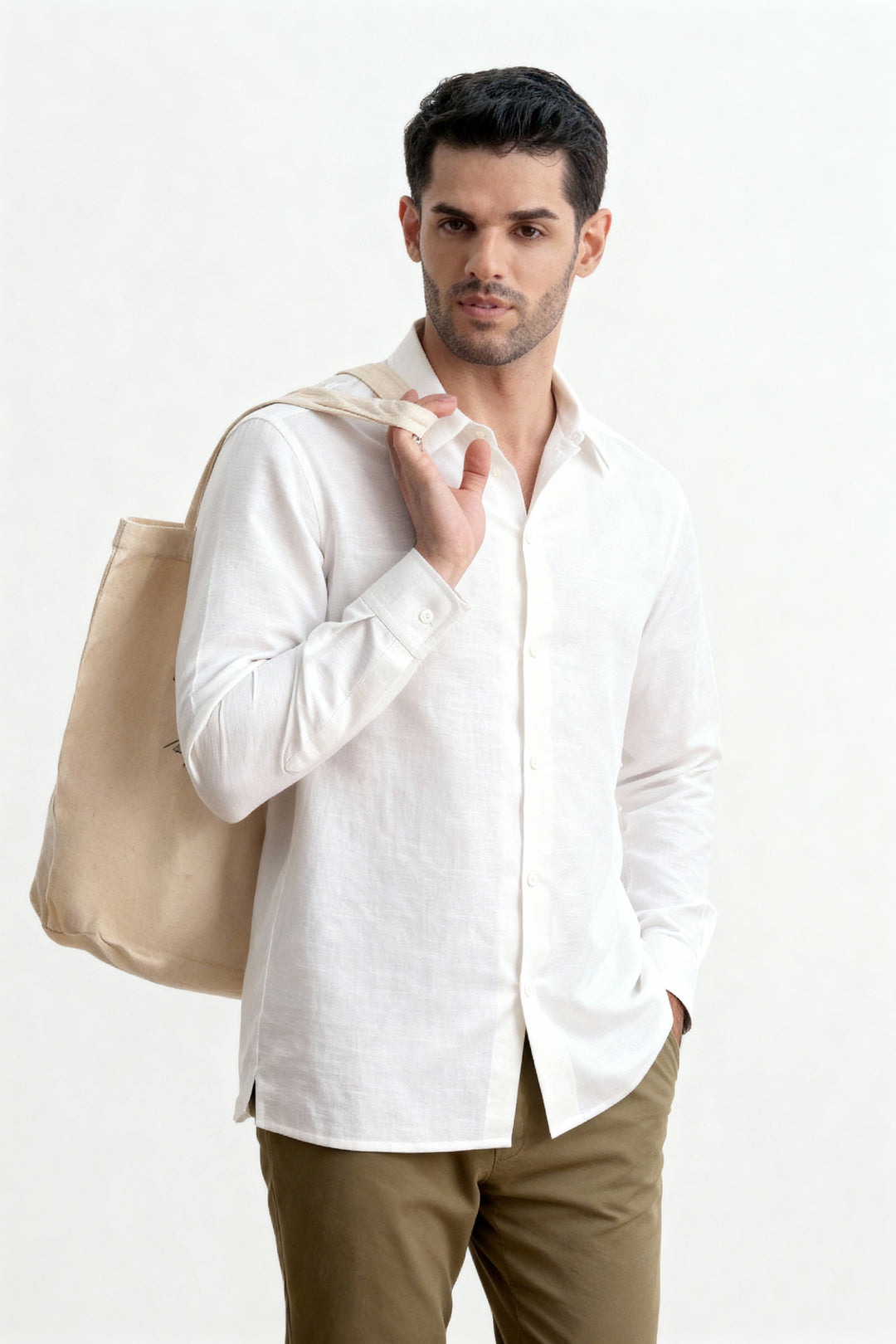 Offwhite Cotton Shirt