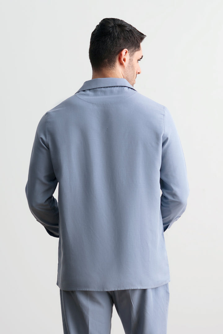 Sky Blue Linen Co-Ord