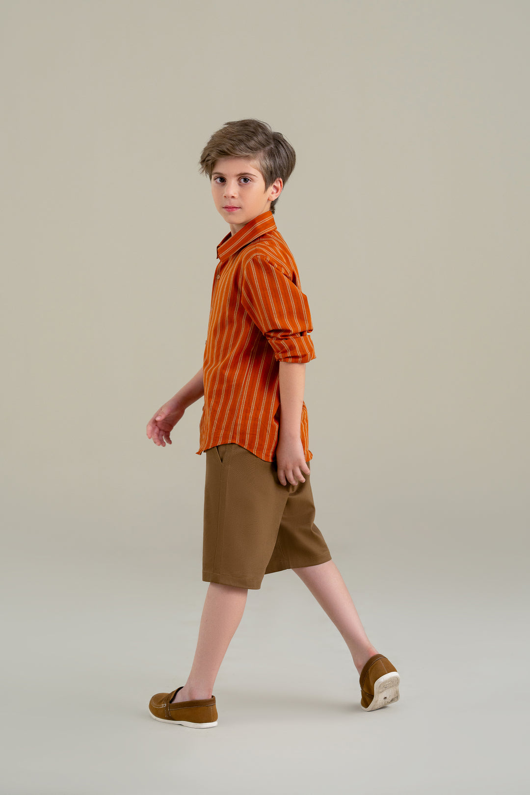 Brown Bermuda Shorts