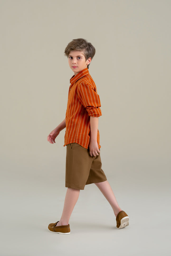 Brown Bermuda Shorts