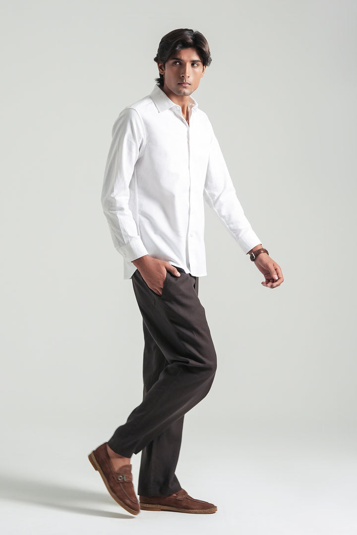 White Linen Shirt