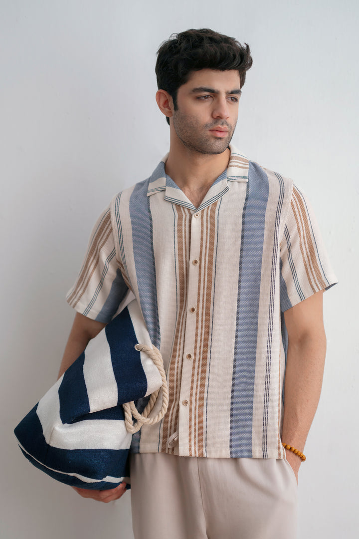 Multi Striped Resort Shirt