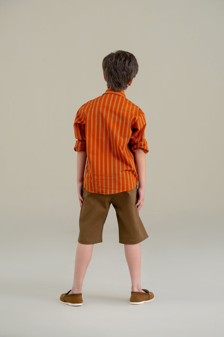 Brown Bermuda Shorts
