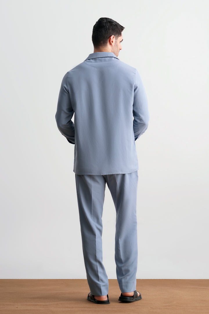 Sky Blue Linen Co-Ord