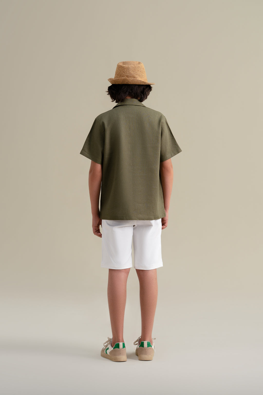 White Bermuda Shorts