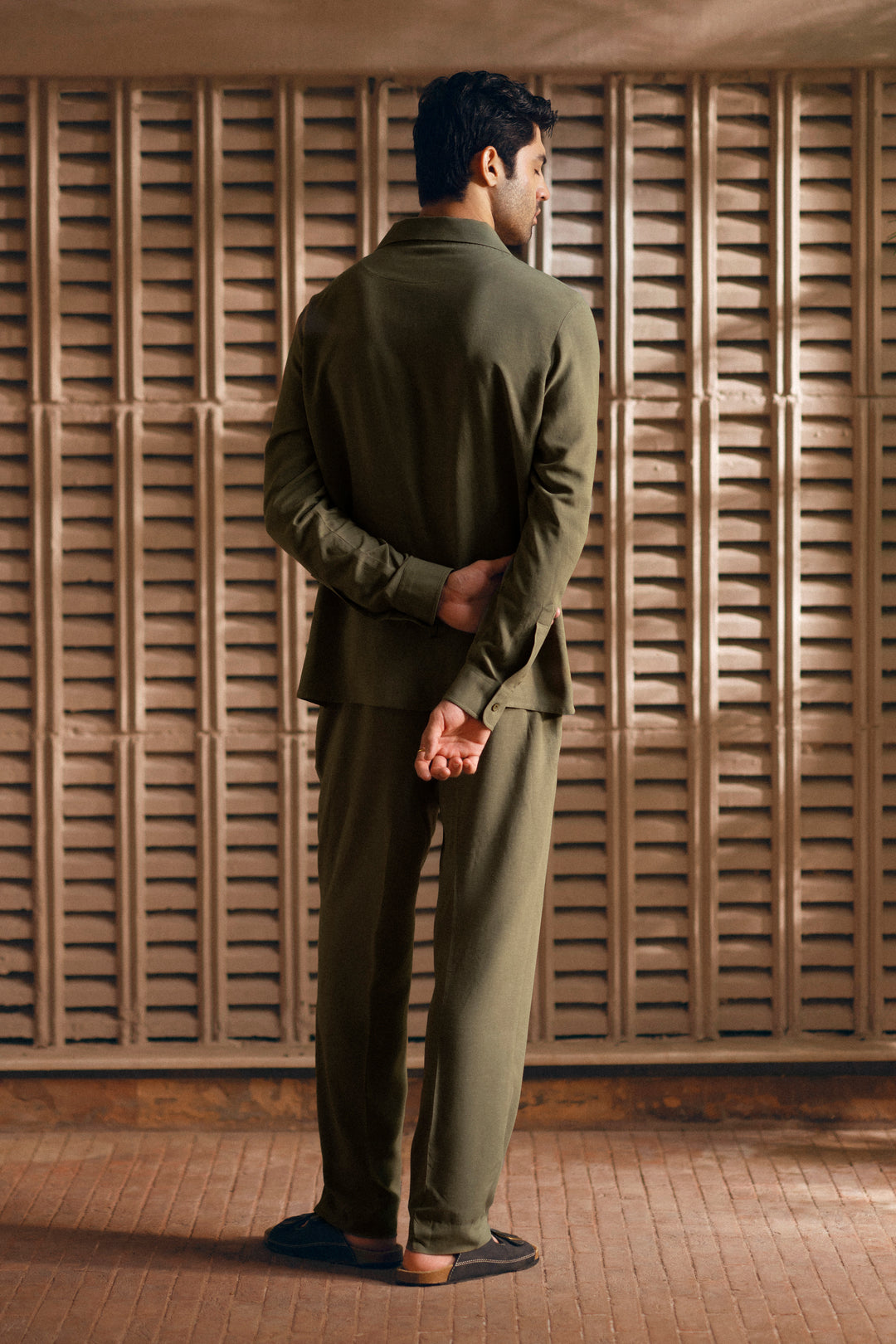 Olive Linen Co-Ord
