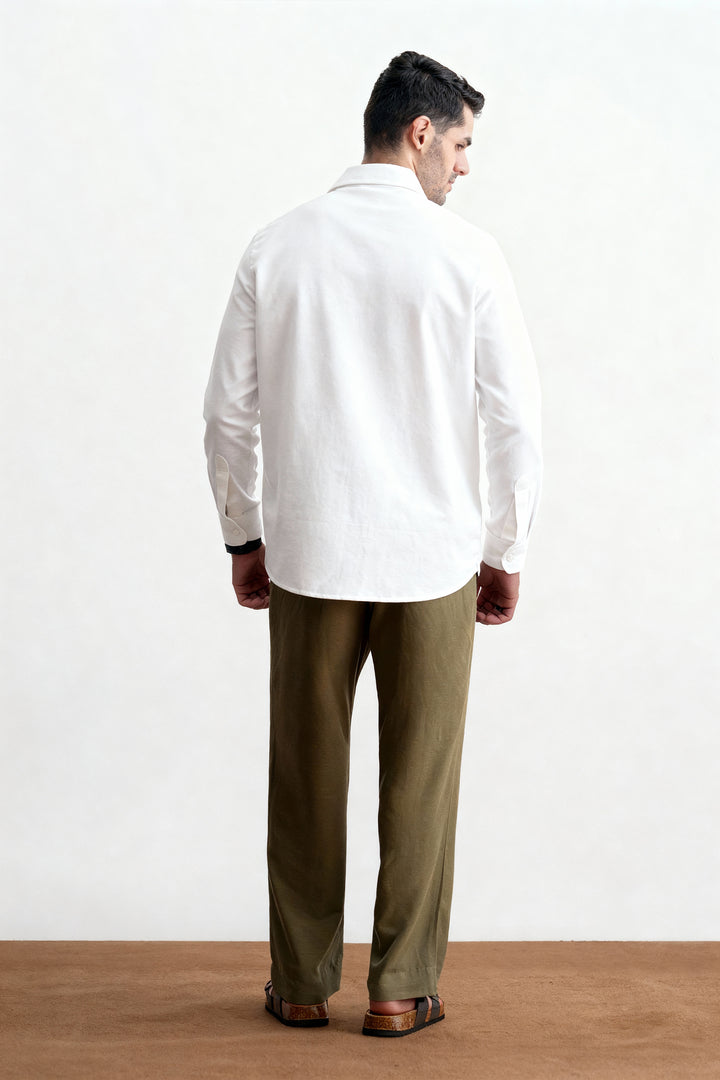 Offwhite Cotton Shirt