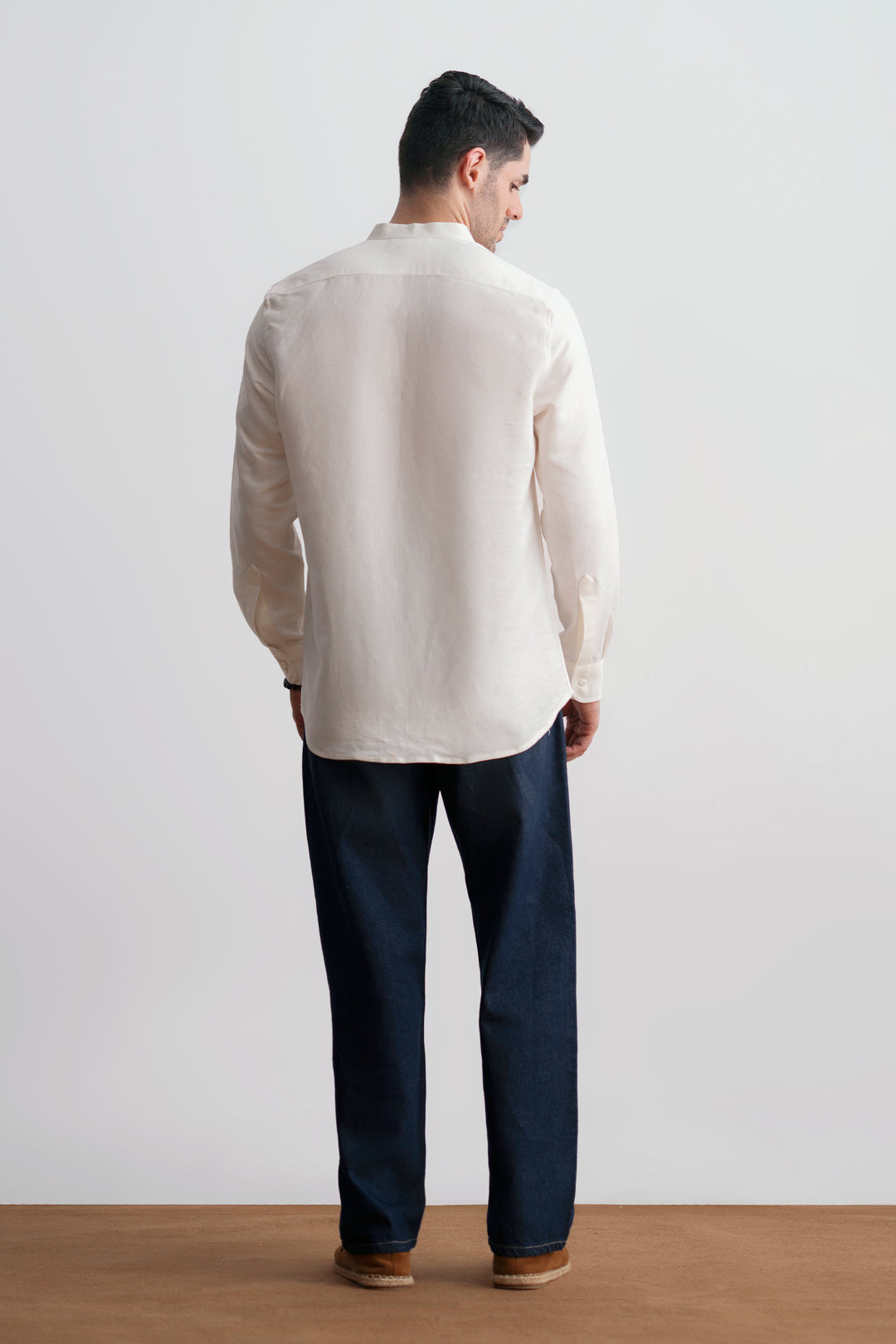 Offwhite Mao Collar Shirt