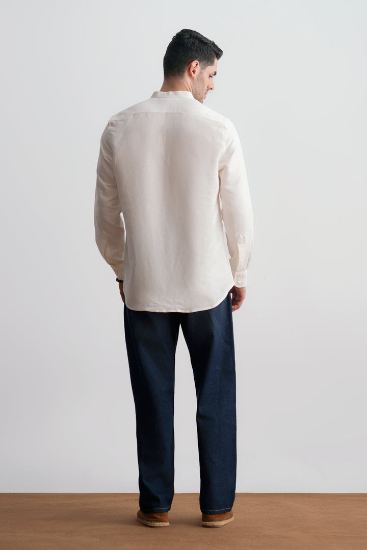 Offwhite Mao Collar Shirt
