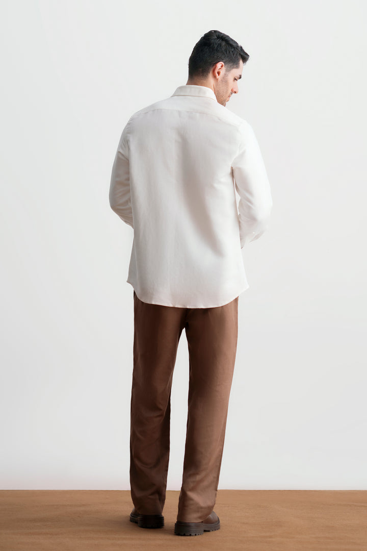 White Linen Shirt