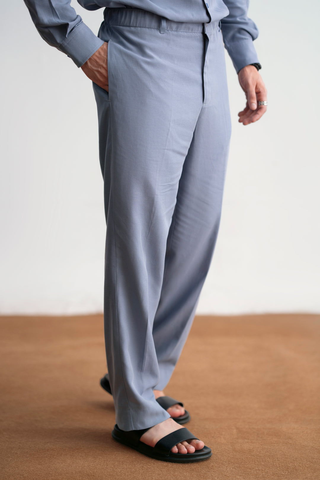 Sky Blue Linen Co-Ord