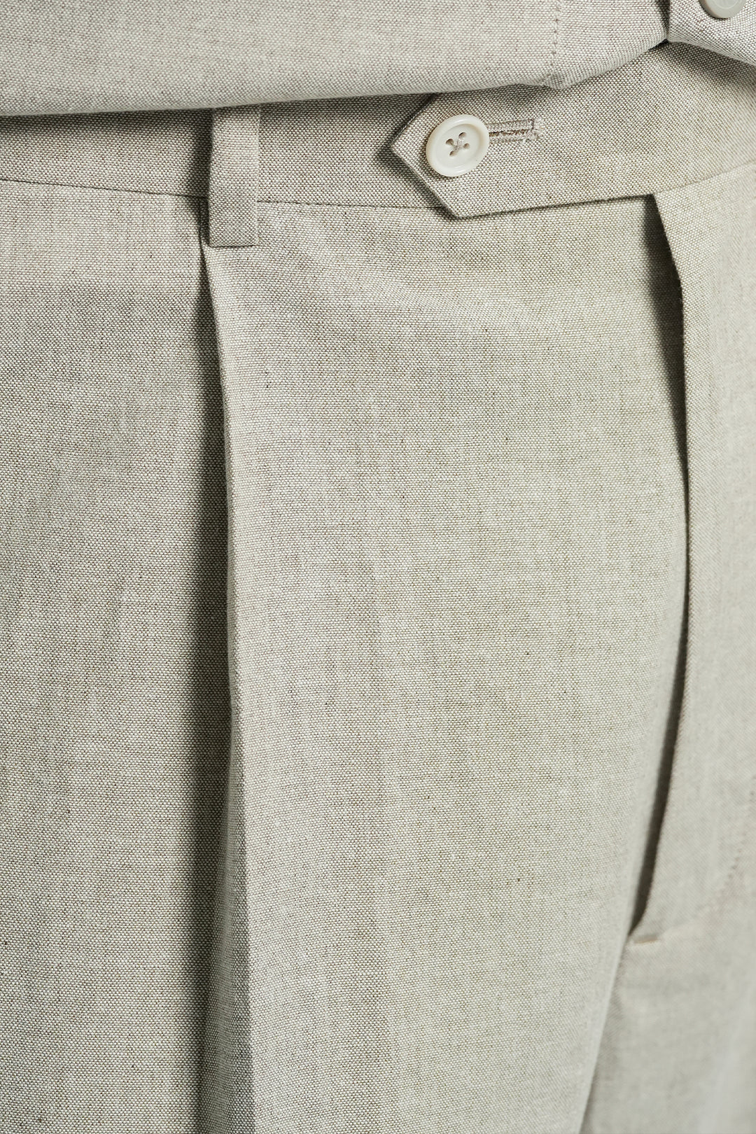 Sand Straight fit Trouser