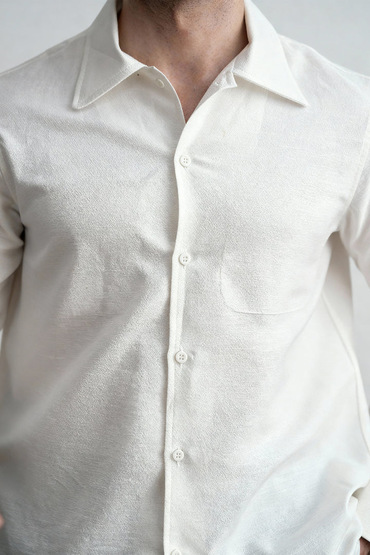 Offwhite Cotton Shirt