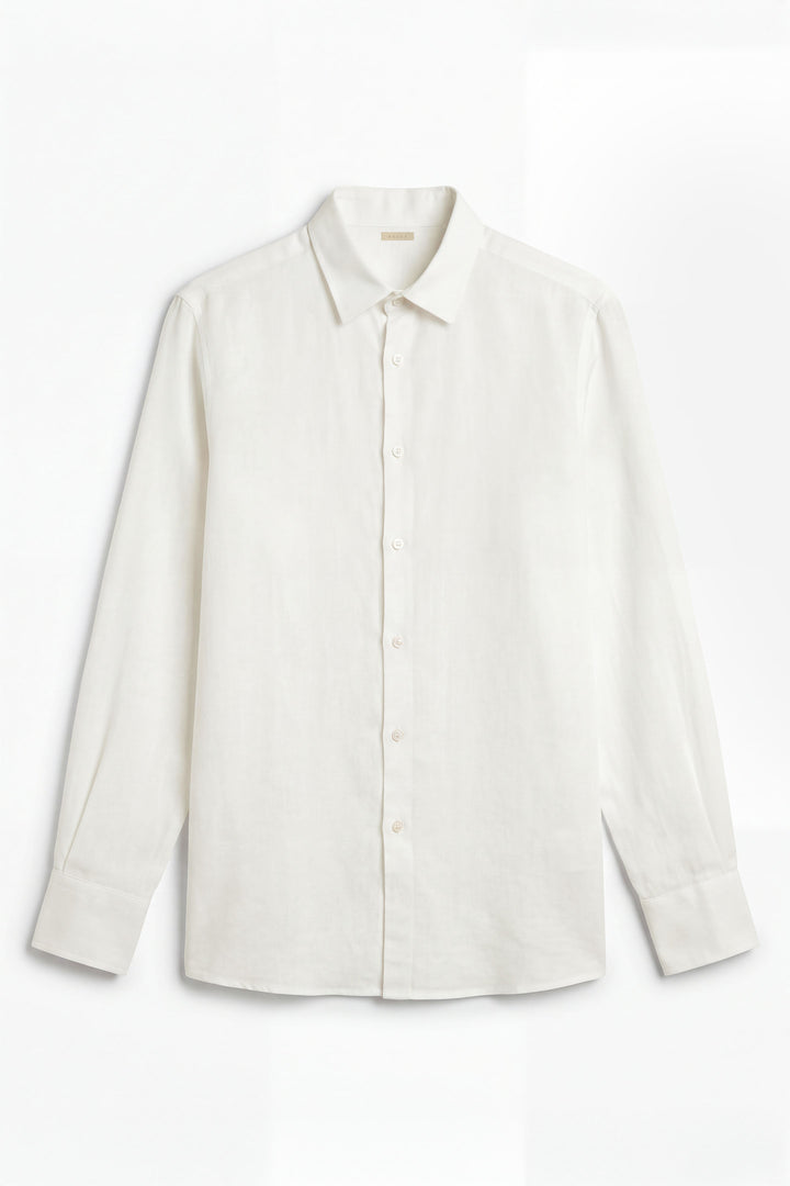 White Linen Shirt