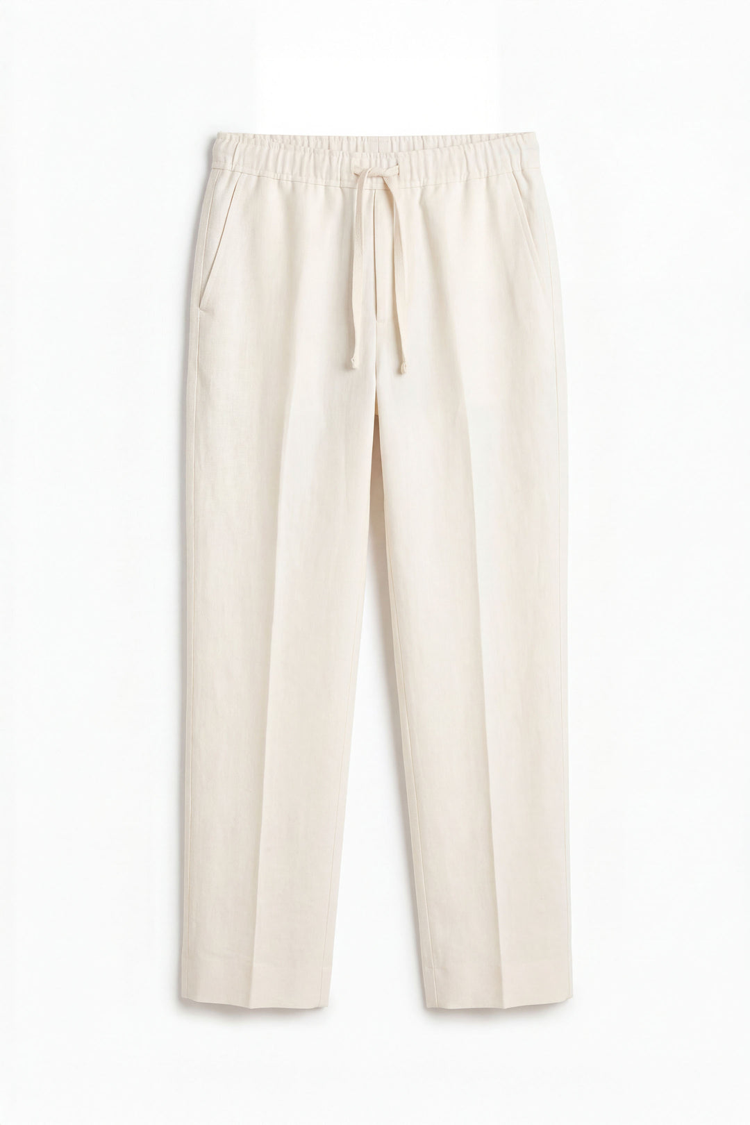 Offwhite Linen Trouser
