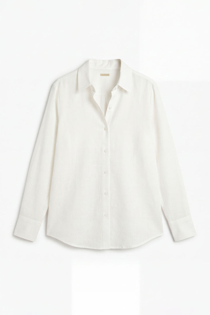 White Linen Shirt