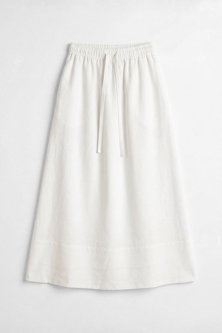 White Cotton Skirt