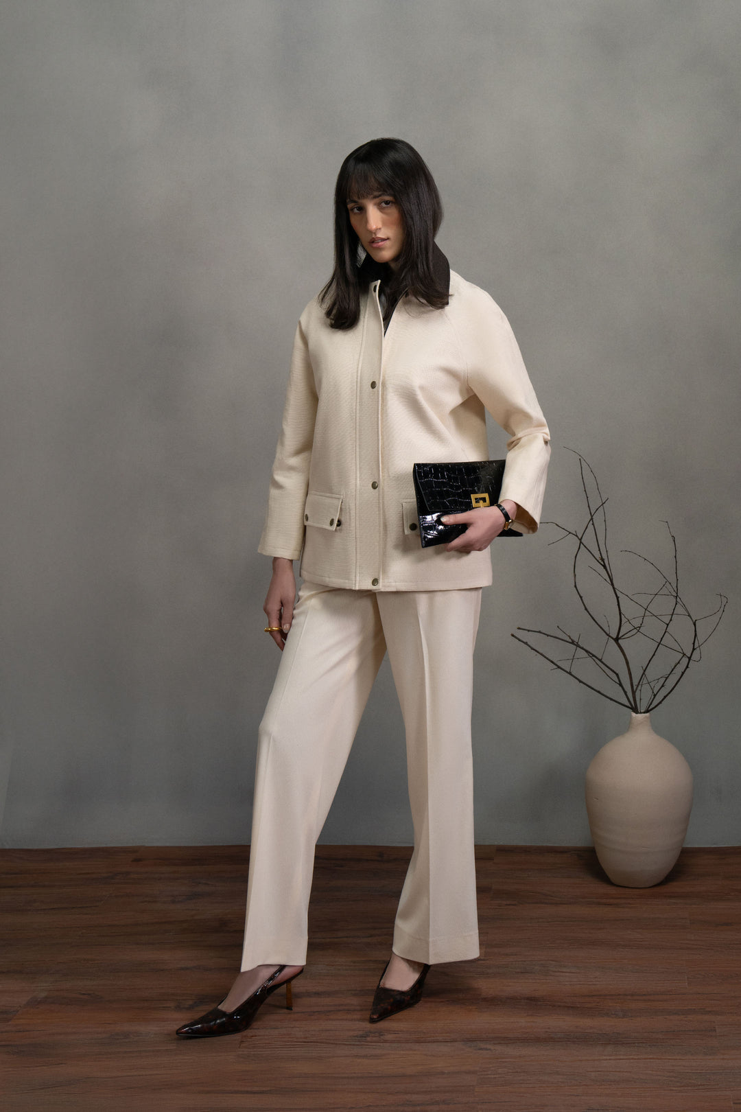 Off White Texture Jacket