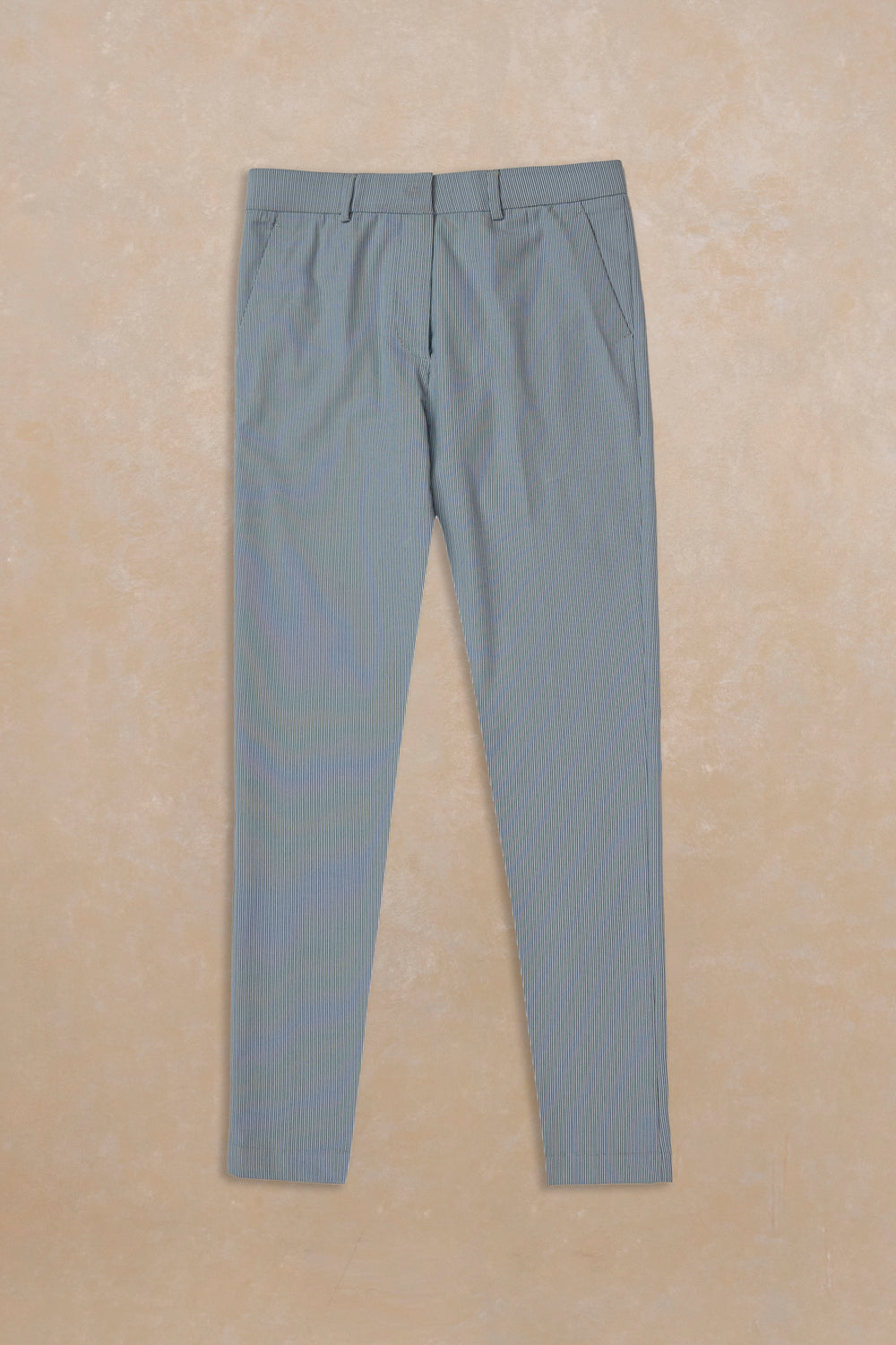 Grey Slim Fit Trouser for women