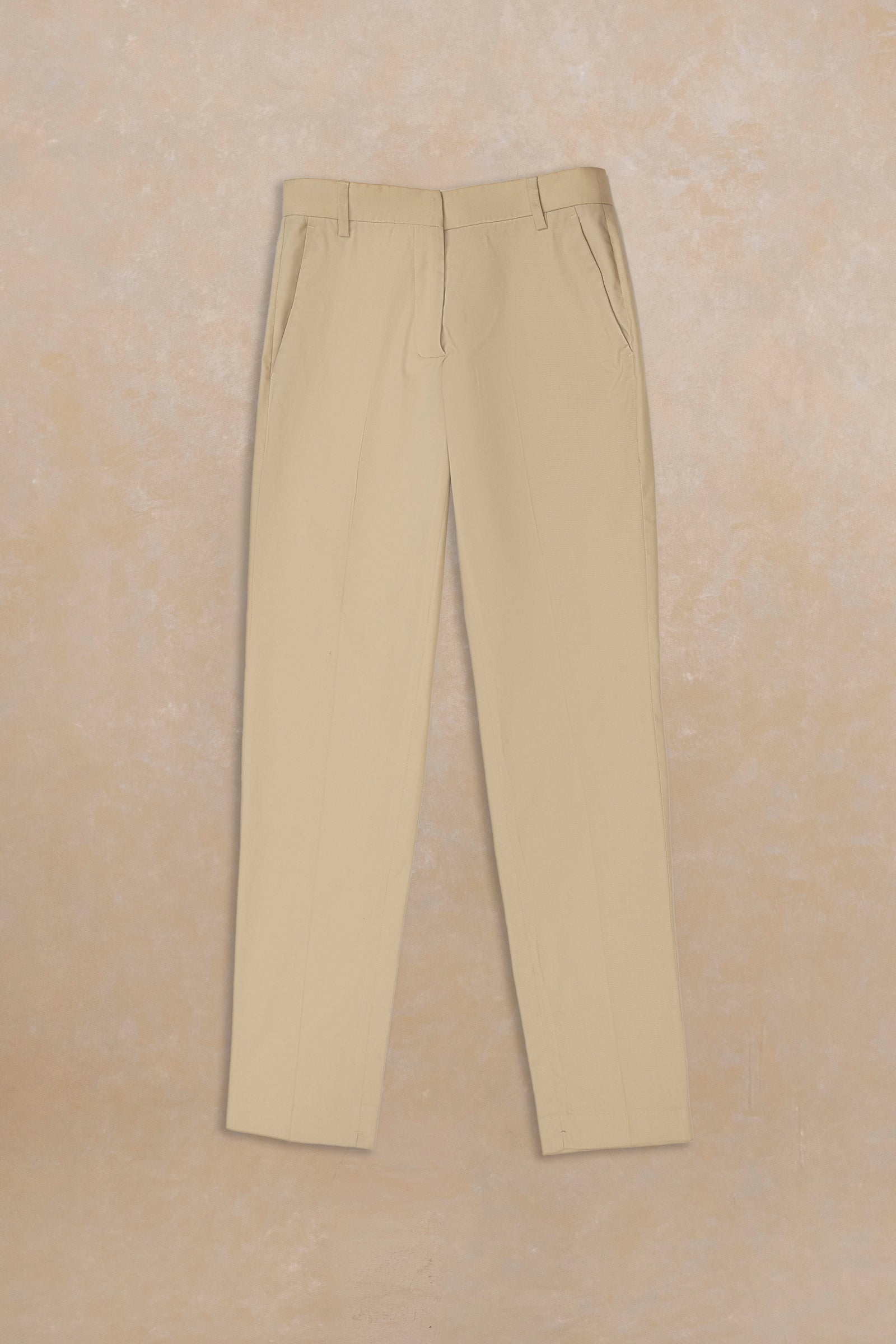 Stone Slim Fit Cotton Trouser