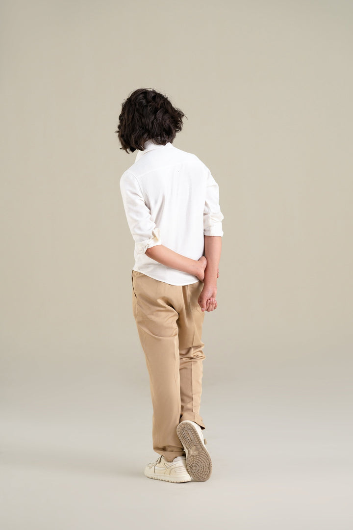 White Linen Shirt