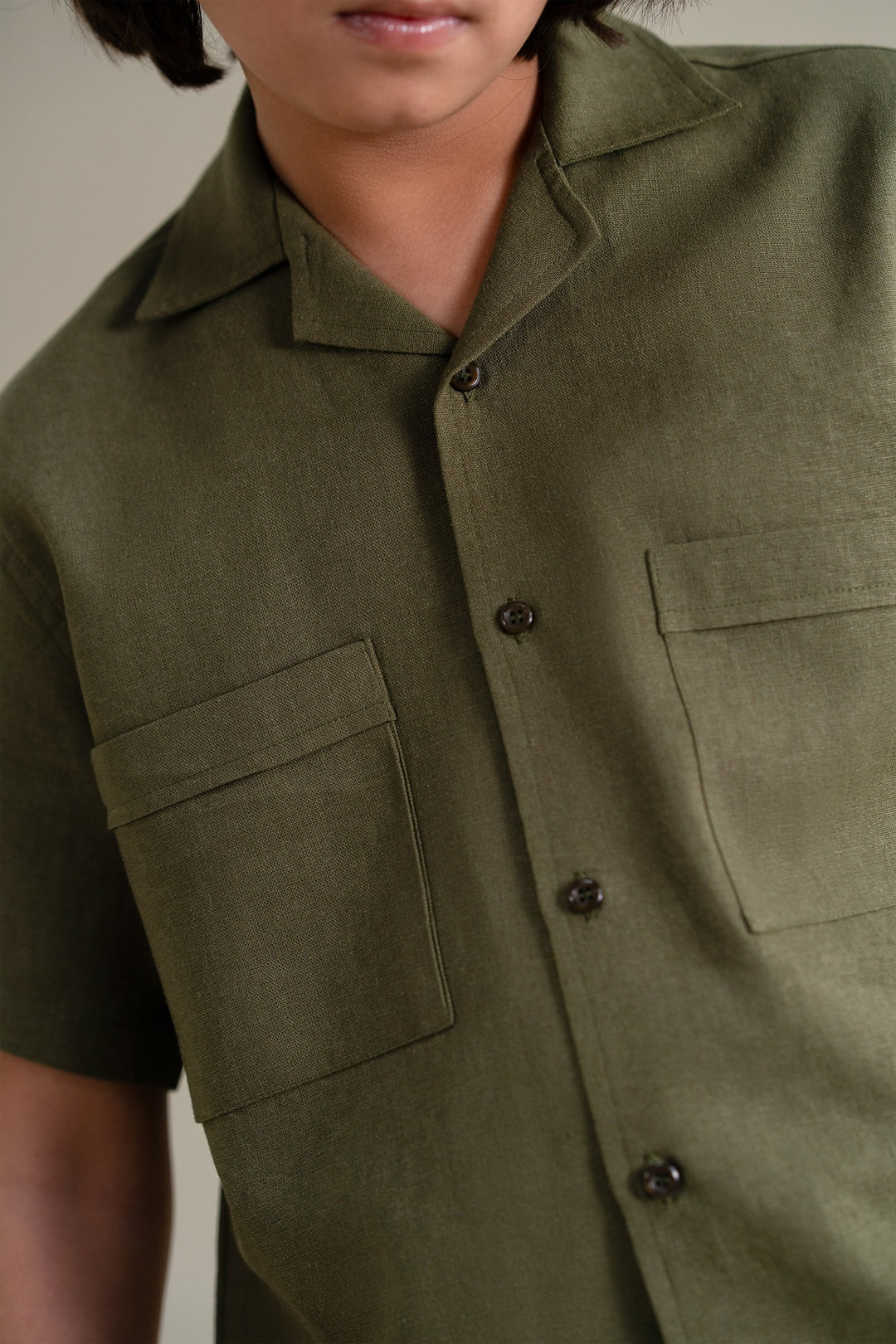 Olive Resort Shirt