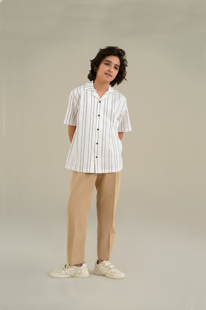 White Stripped Shirt