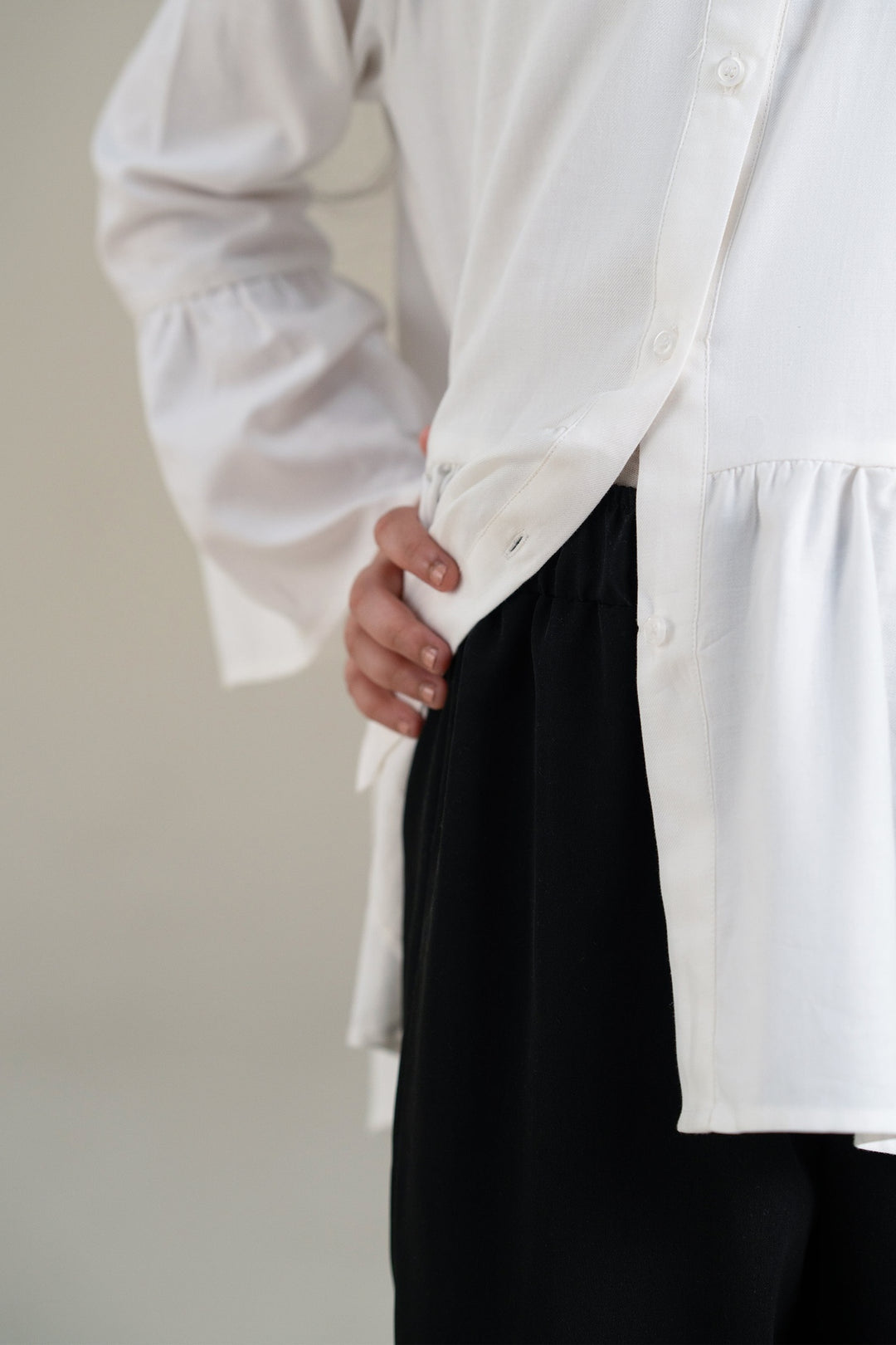 Black Straight Fit Trouser