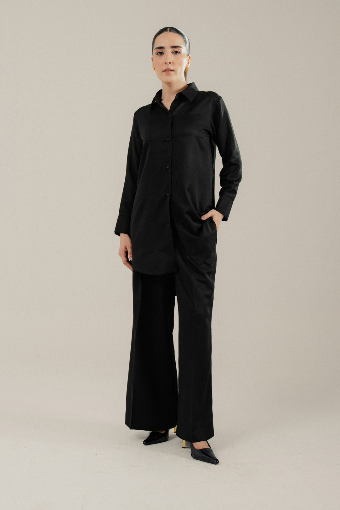 Black Co-Ord Set