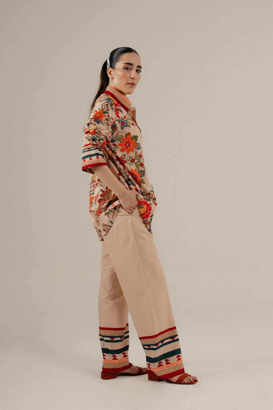 Floral Printed Co-Ord Set