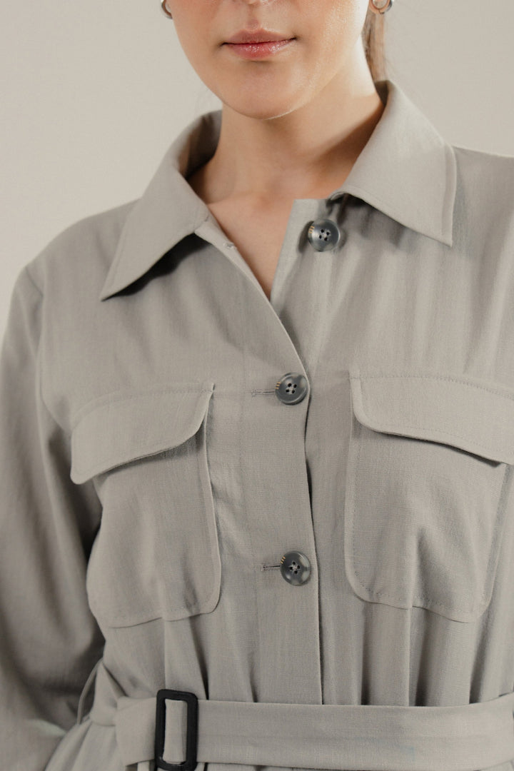 Light Grey Jumpsuit