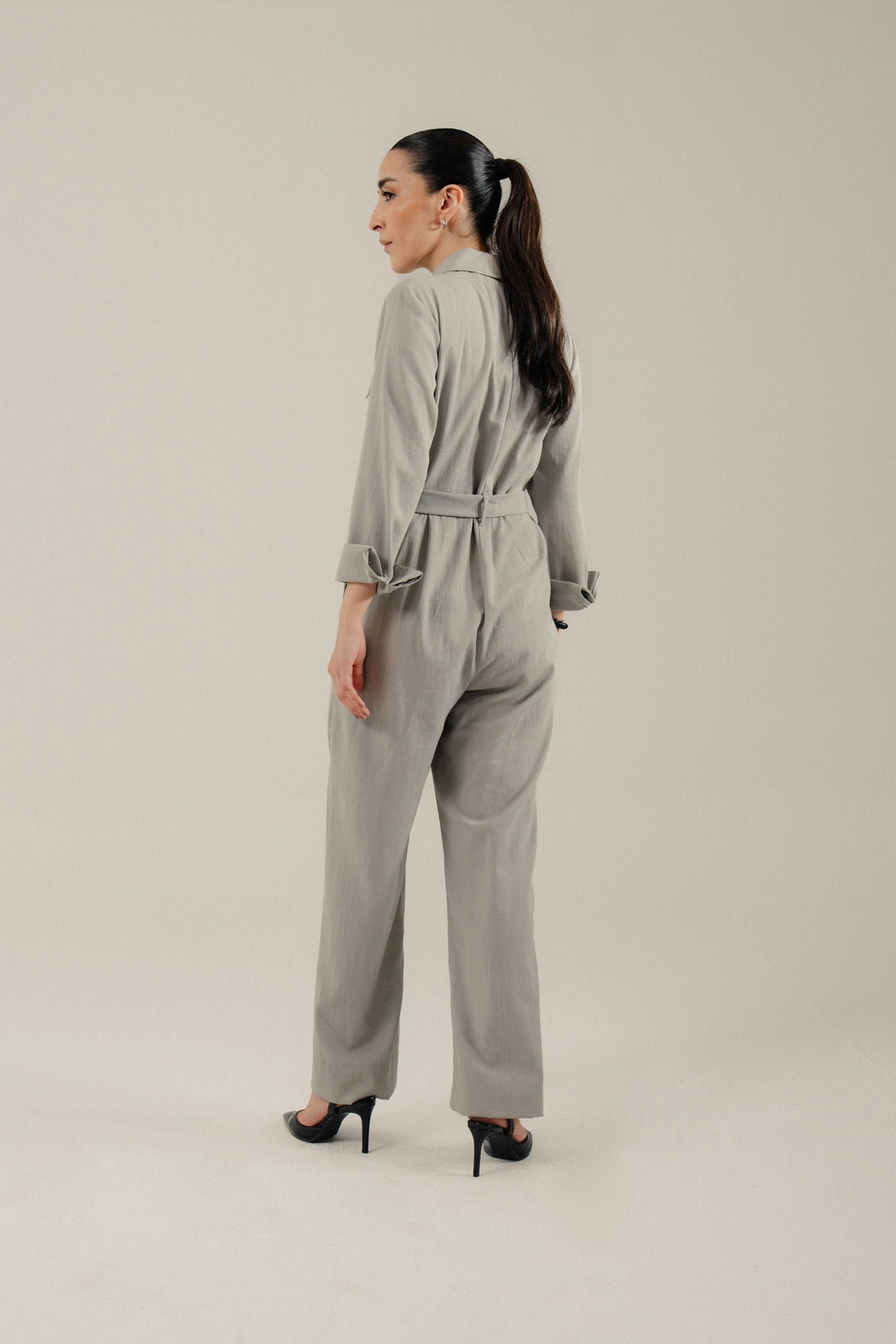 Light Grey Jumpsuit