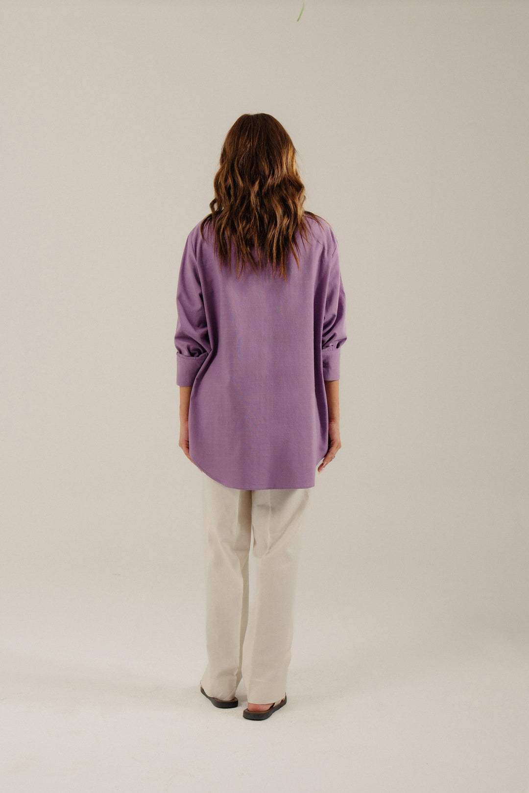 Lilac Linen Shirt