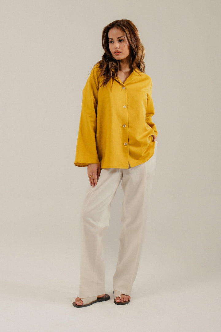 Mustard Resort Shirt