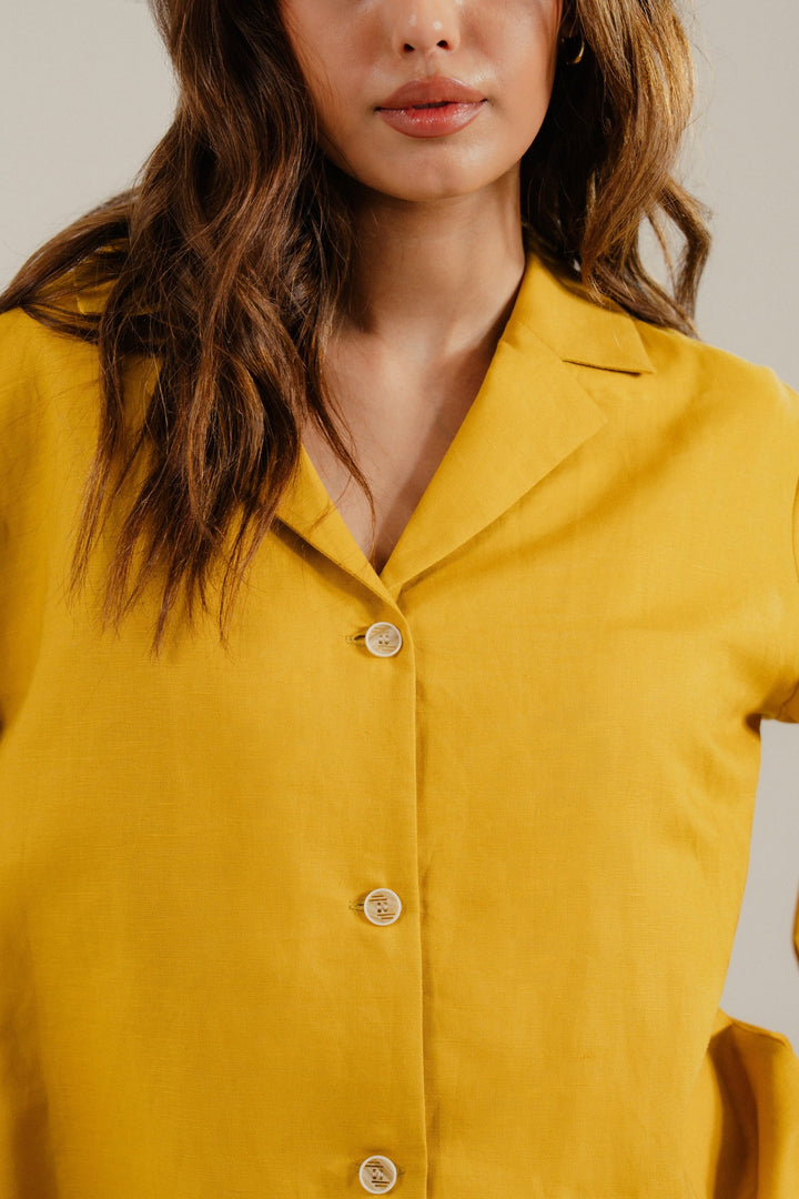 Mustard Resort Shirt
