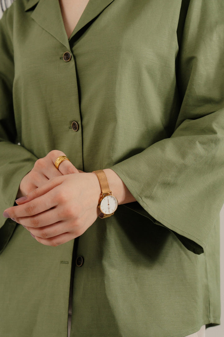 Olive Resort Shirt