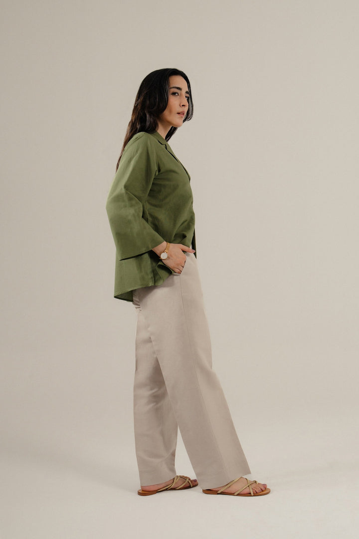 Olive Resort Shirt