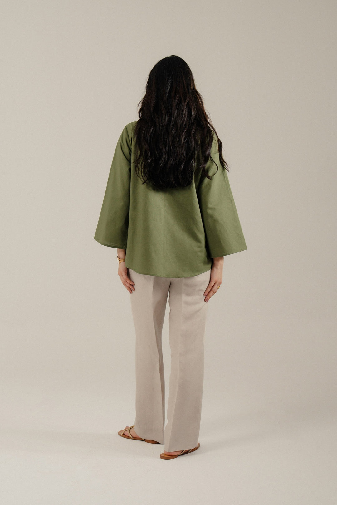 Olive Resort Shirt