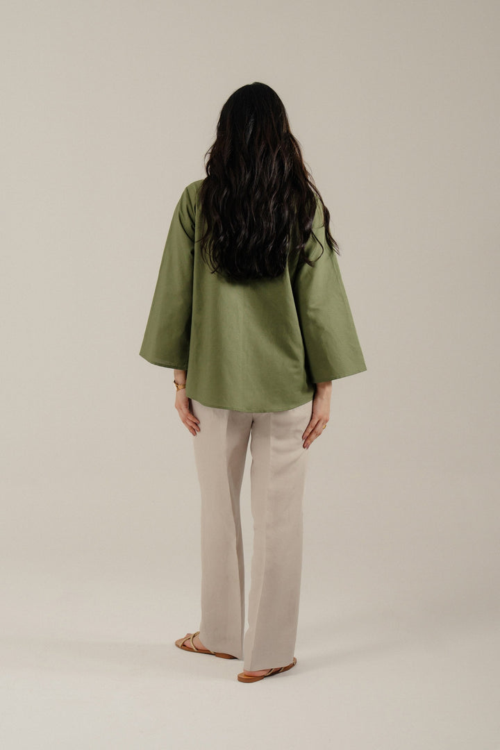 Olive Resort Shirt