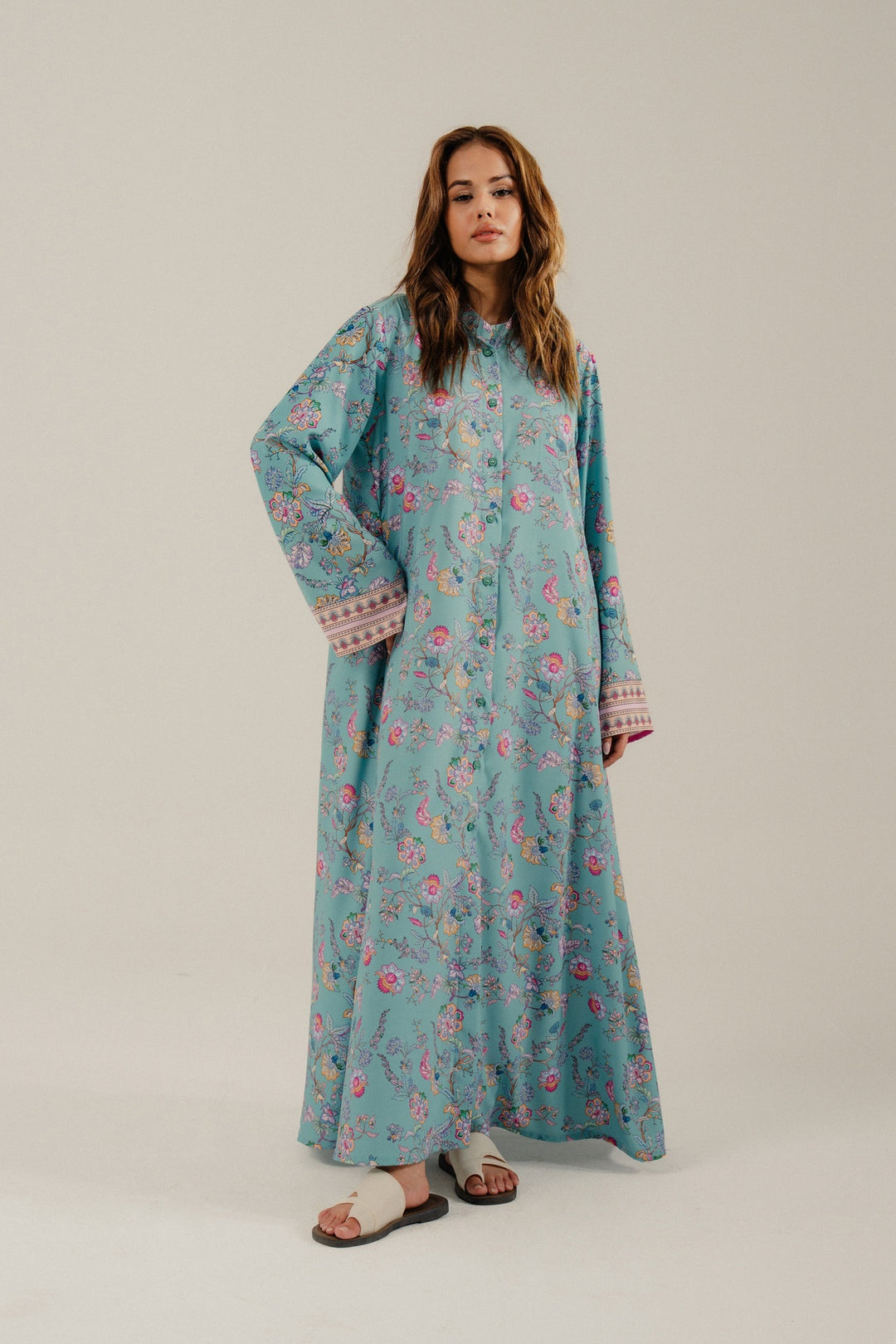 Turquoise Long Dress