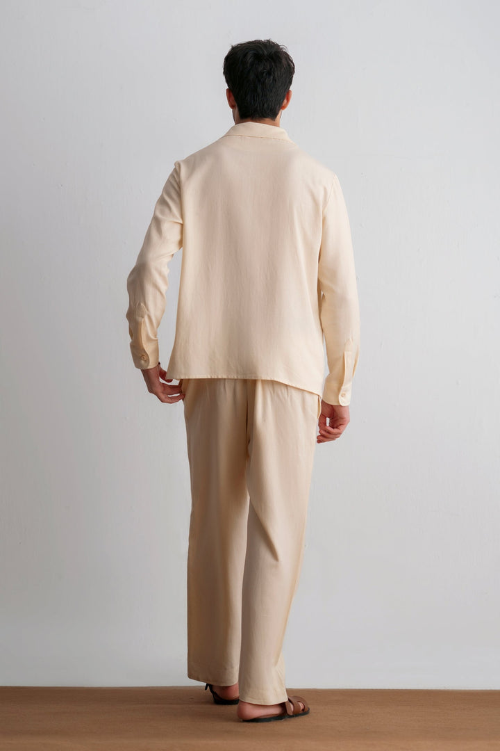 Beige Linen Co-Ord