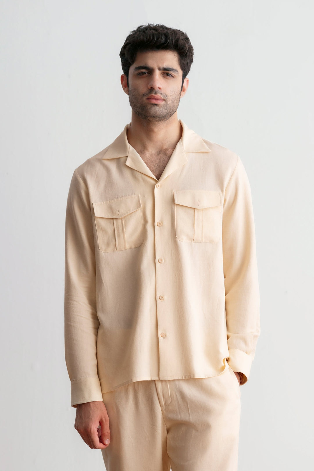 Beige Linen Co-Ord