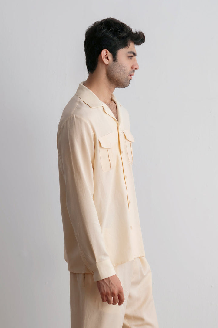 Beige Linen Co-Ord