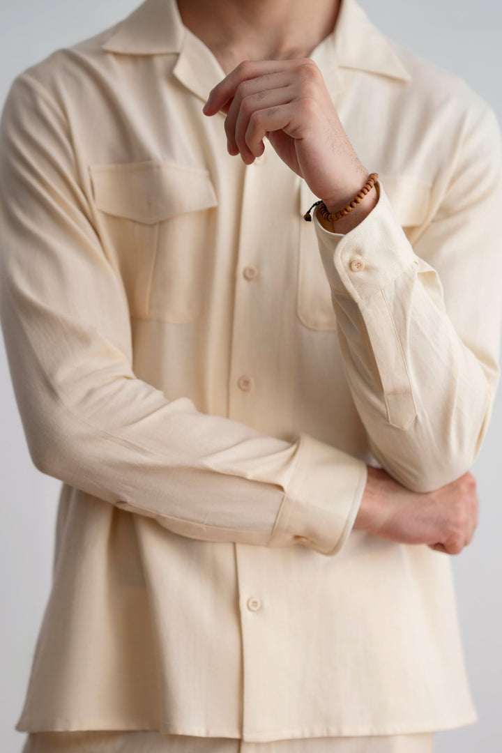 Beige Linen Co-Ord