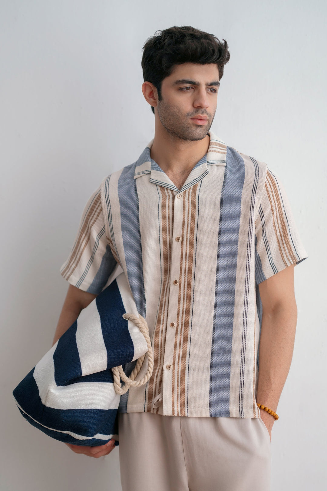 Multi Striped Resort Shirt