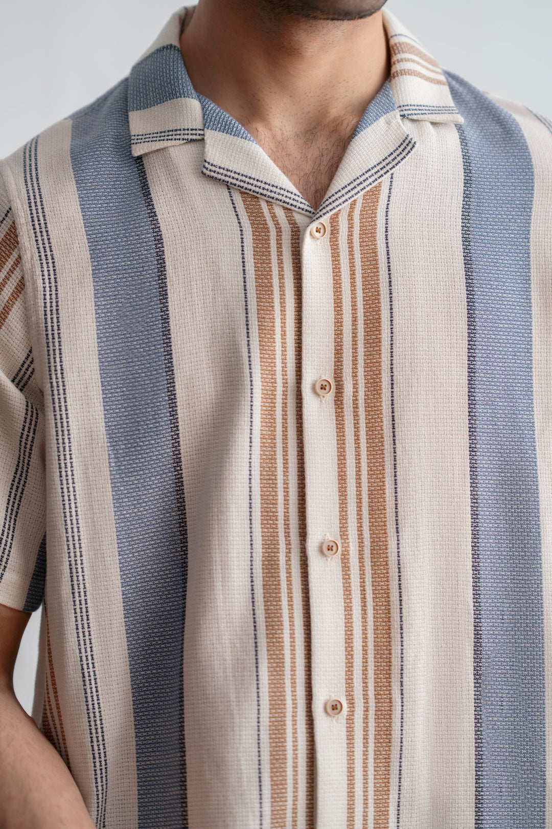 Multi Striped Resort Shirt