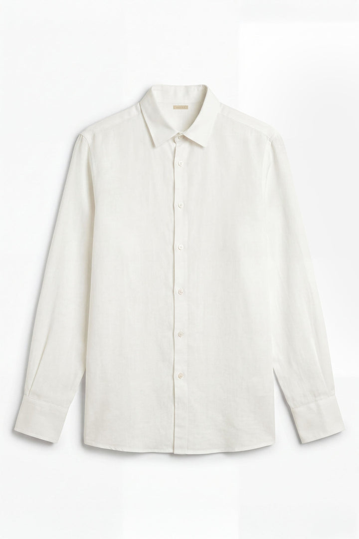 White Linen Shirt